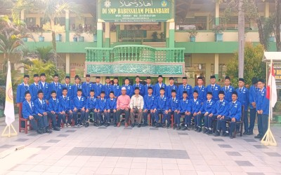 Resmi Dilantik! Ini Sosok Ketua OSIS Baru SMP Babussalam 2026/2027
