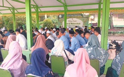 Jumat Mubarokah Perdana Semester Genap di SMP Babussalam Hadirkan Tiga Guru Motivator
