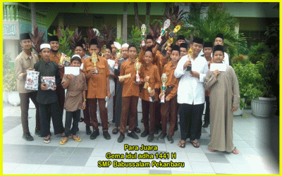 Semangat...! Pemenang Gema idul adha 1441 H Tahun 2020