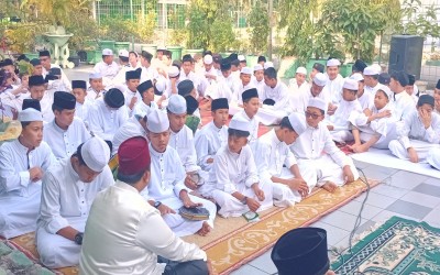 Suasana Jumat Berkah Berbeda! Penampilan Hadroh SMP Babussalam Tuai Tepuk Tangan Santri