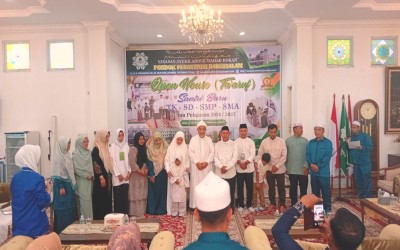 Ribuan Langkah Awali Perjalanan Santri Baru, Open House Ponpes Babussalam Berlangsung Meriah dan Penuh Haru